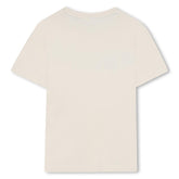 BOSS KIDS Short Sleeve T-Shirt Beige